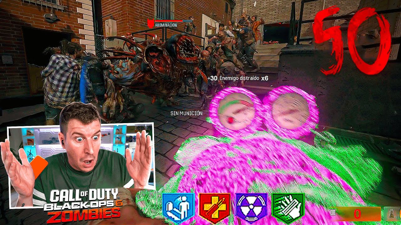 LOCURA DE ESTRATEGIA EN LIBERTY FALLS (RONDA 50) - BLACK OPS 6 ZOMBIES