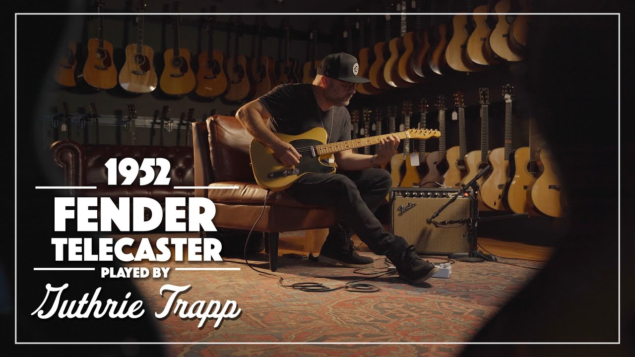 1952 Fender Telecaster played by Guthrie Trapp | Live from Carter Vintage Guitars | Nashville, TN