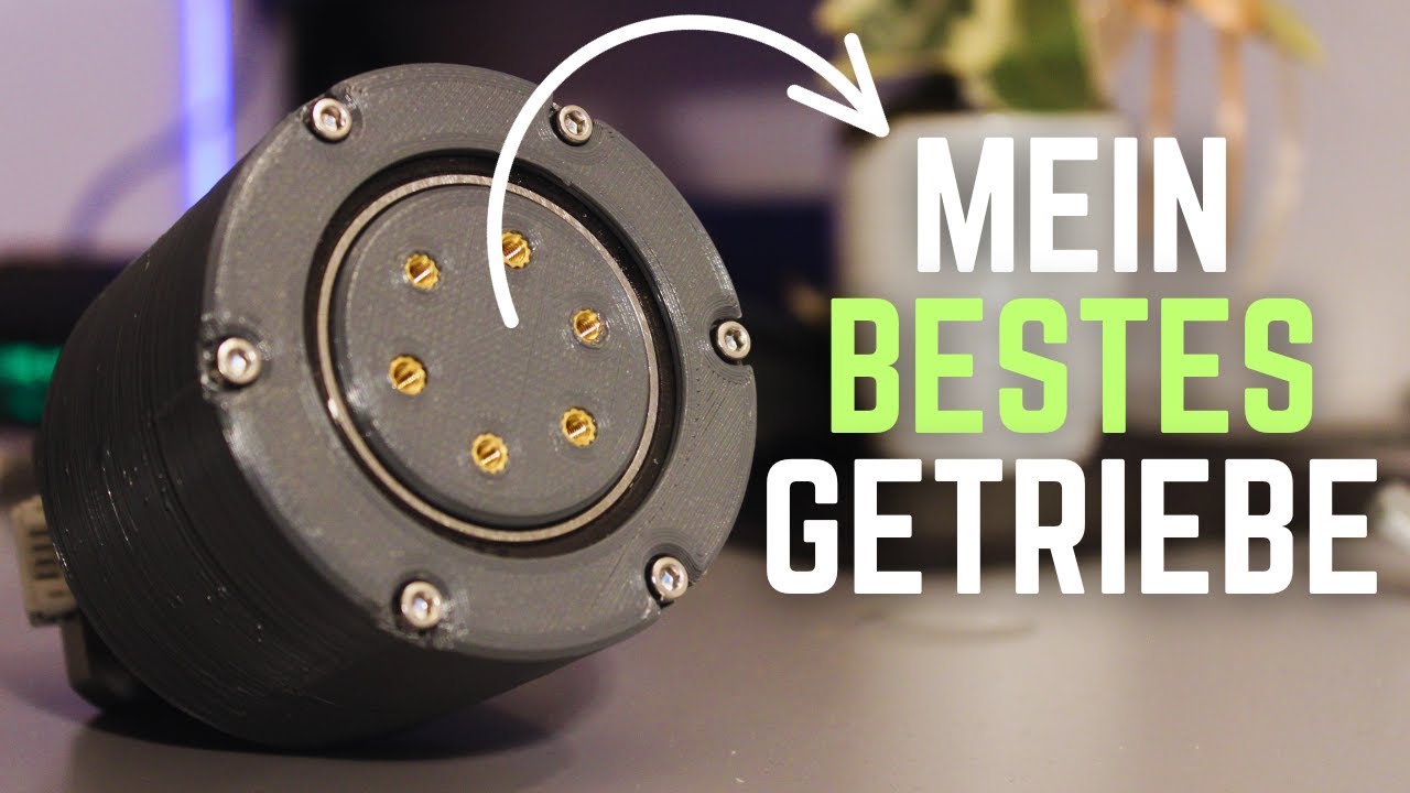 MEIN bisher BESTES Getriebe! | 3D-gedrucktes Planetengetriebe