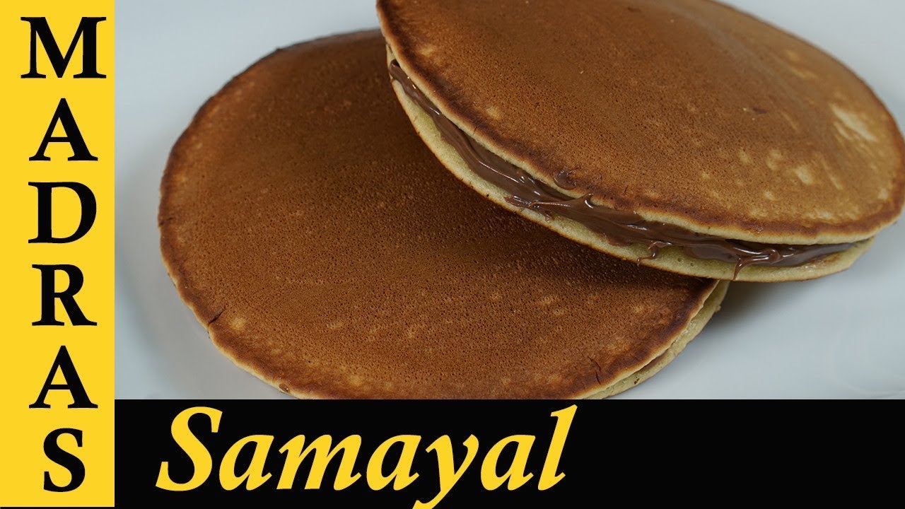 Dora Cake Recipe in Tamil | Doraemon Cake Recipe | Dora Pancake Recipe in Tamil