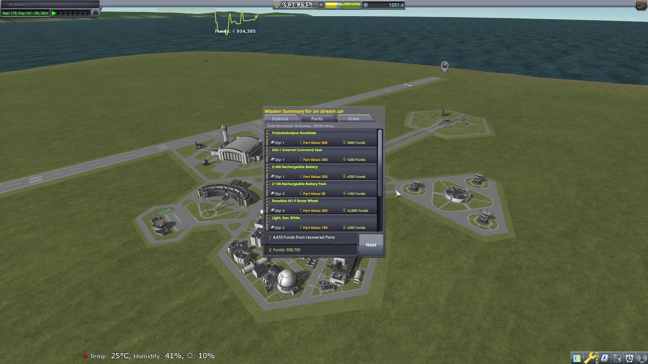 On the ground, over the ground, Kerballing free.  Explosions unintended.