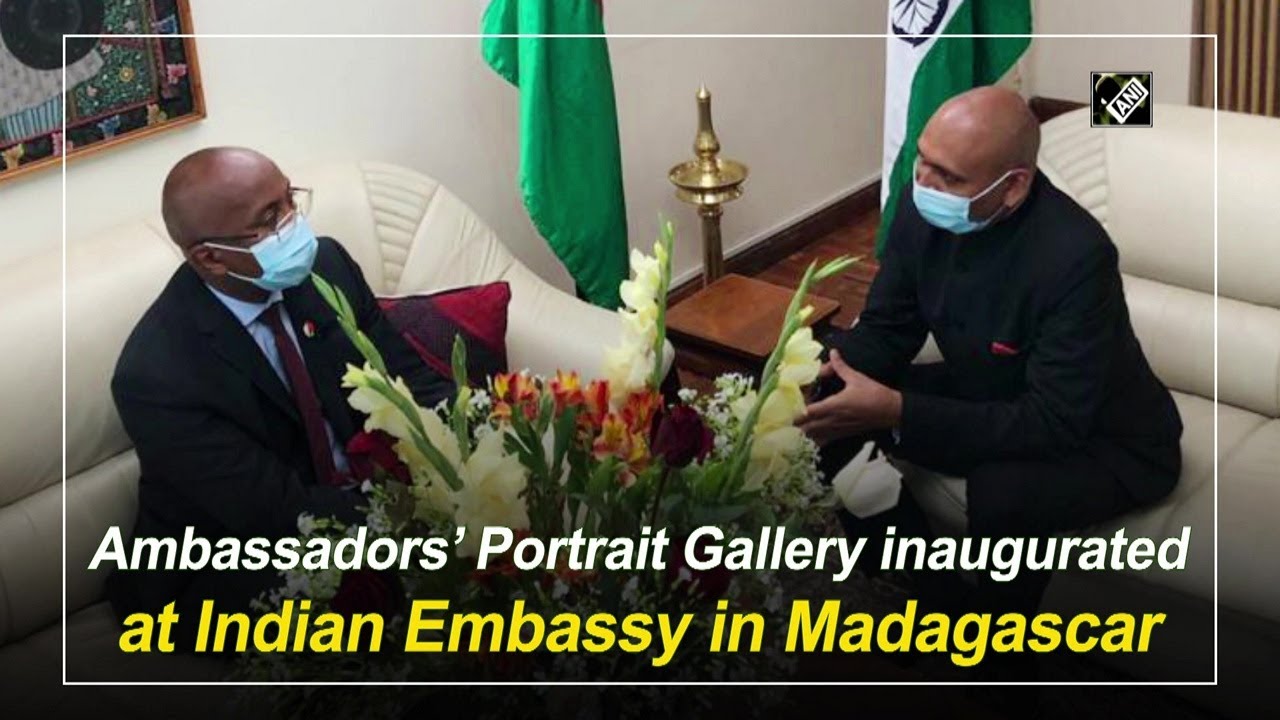 Ambassadors&rsquo; Portrait Gallery inaugurated at Indian Embassy in Madagascar