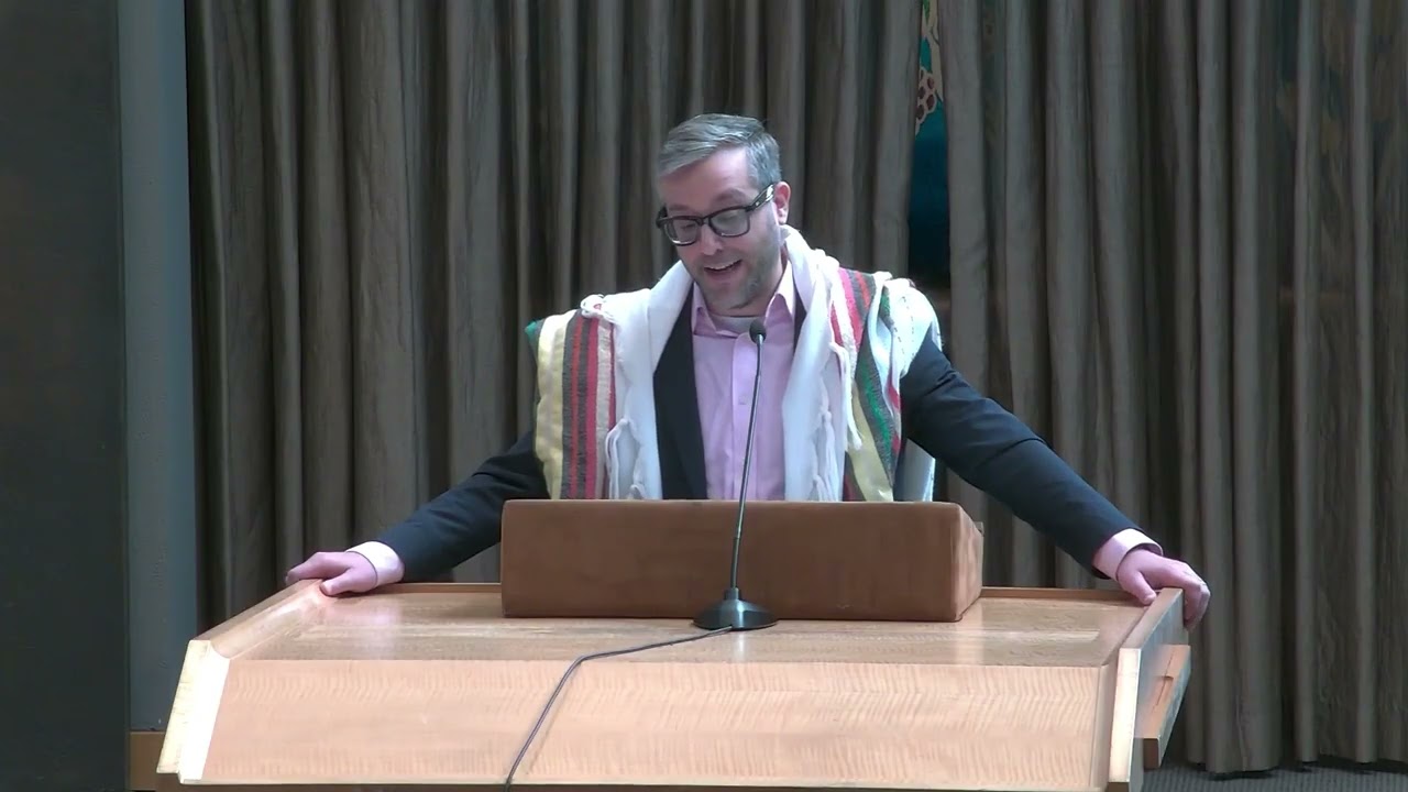 Rabbi David Mendelson Sabbat Morning Sermon 01.31.26