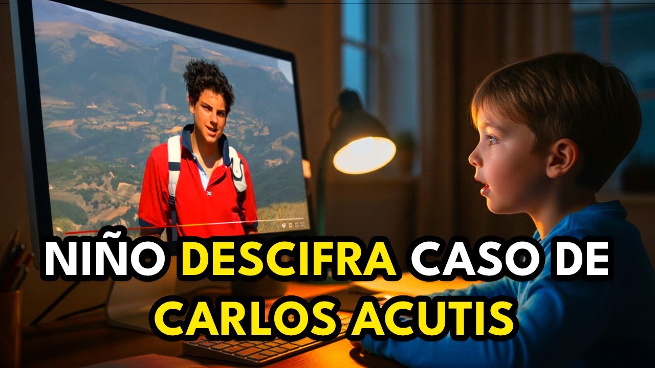 NIÑO DE 4 AÑOS DESCIFRA EL ENIGMA DE Carlo Acutis que había dejado en internet