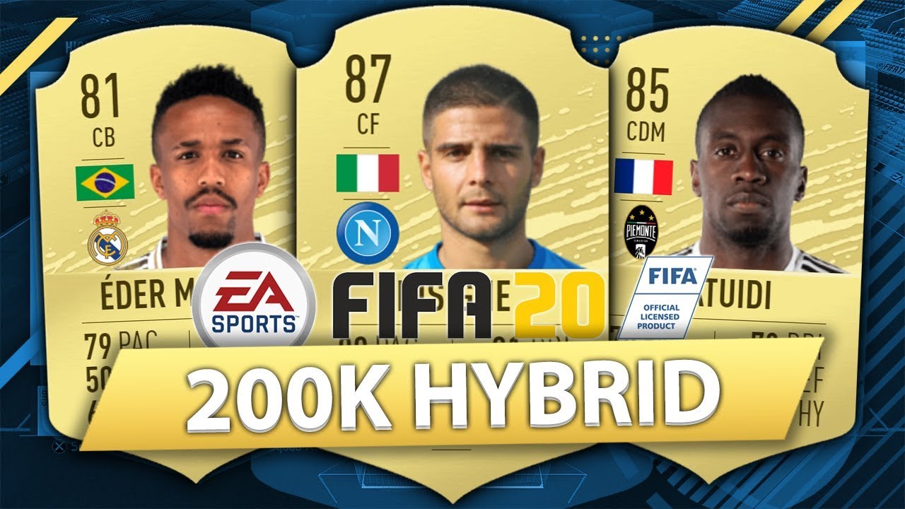 EPIC 200K HYBRID! FIFA 20 SQUAD BUILDER