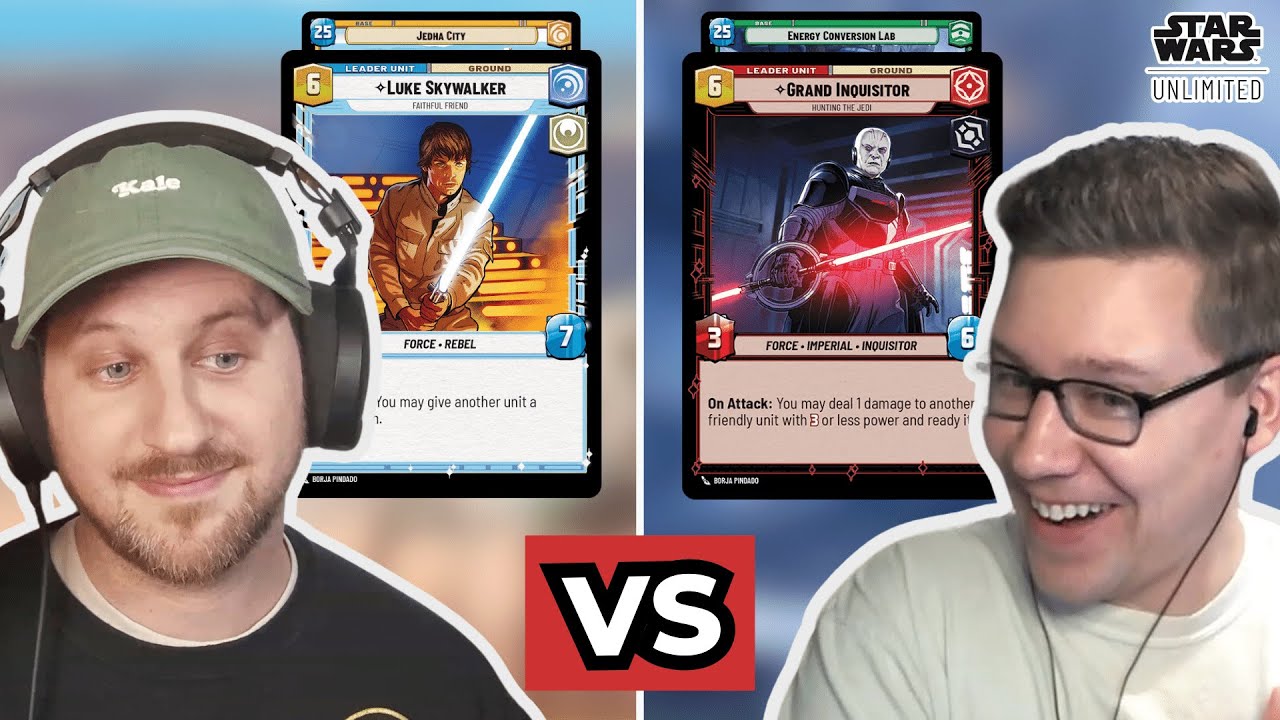 💥 Luke vs. Grand Inquisitor! - Star Wars: Unlimited Gameplay