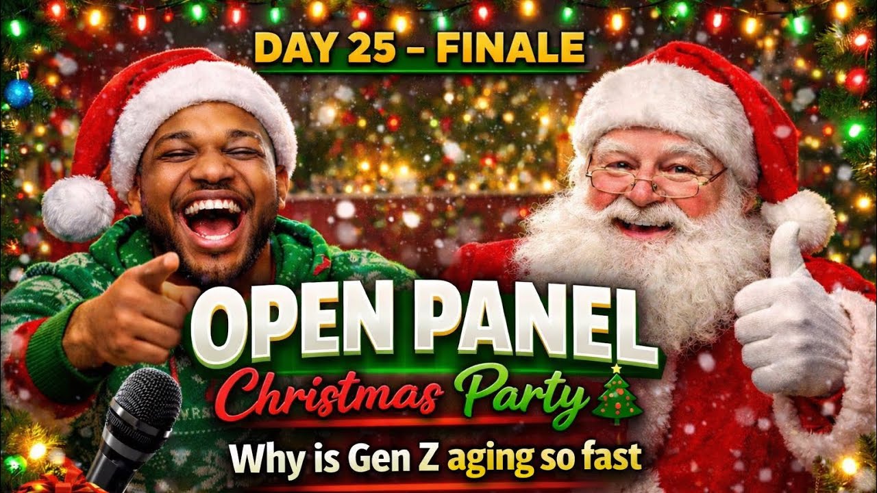 MERRY CHRISTMAS 🎄 DAY 25 OPEN PANEL | Santa Pulls Up 🎅🔥
