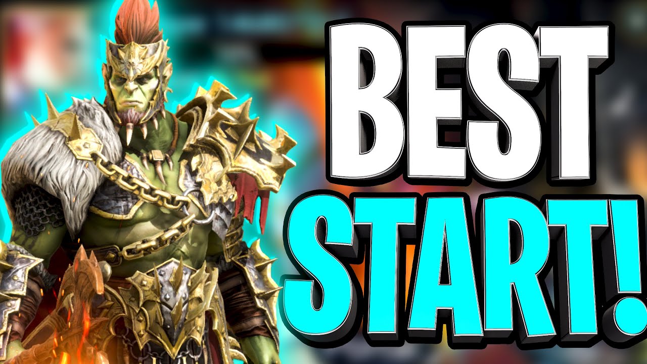 AMAZING START! Day 1 Progression Tips For A BRAND NEW ACCOUNT | Raid Shadow Legends