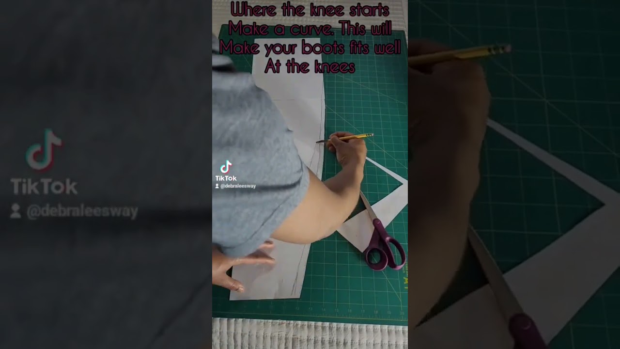 How to make a Thigh-high Boots #thighhighboots #diysewingtips #diy  #diyboots