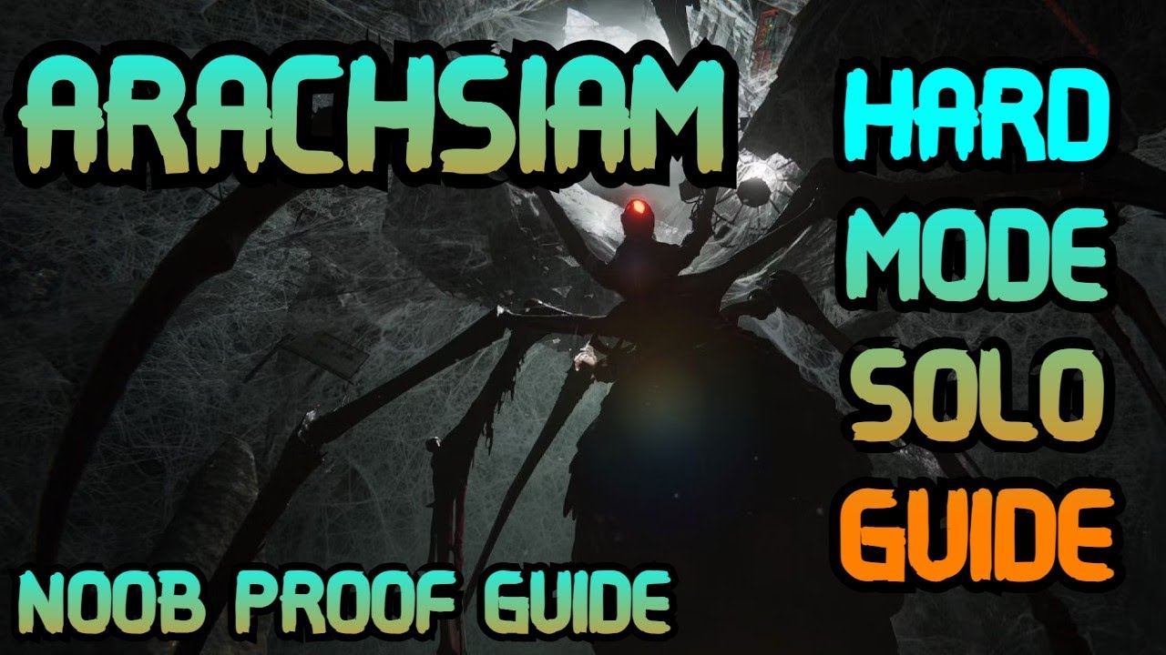 Easiest Way To Beat Arachsiam Hard Mode Solo / Once human Guide