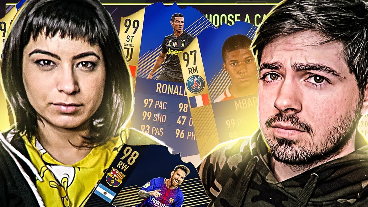 FUT DRAFT DA TREINADORA!!! ELA NÃO É BOBA NÃO!!!