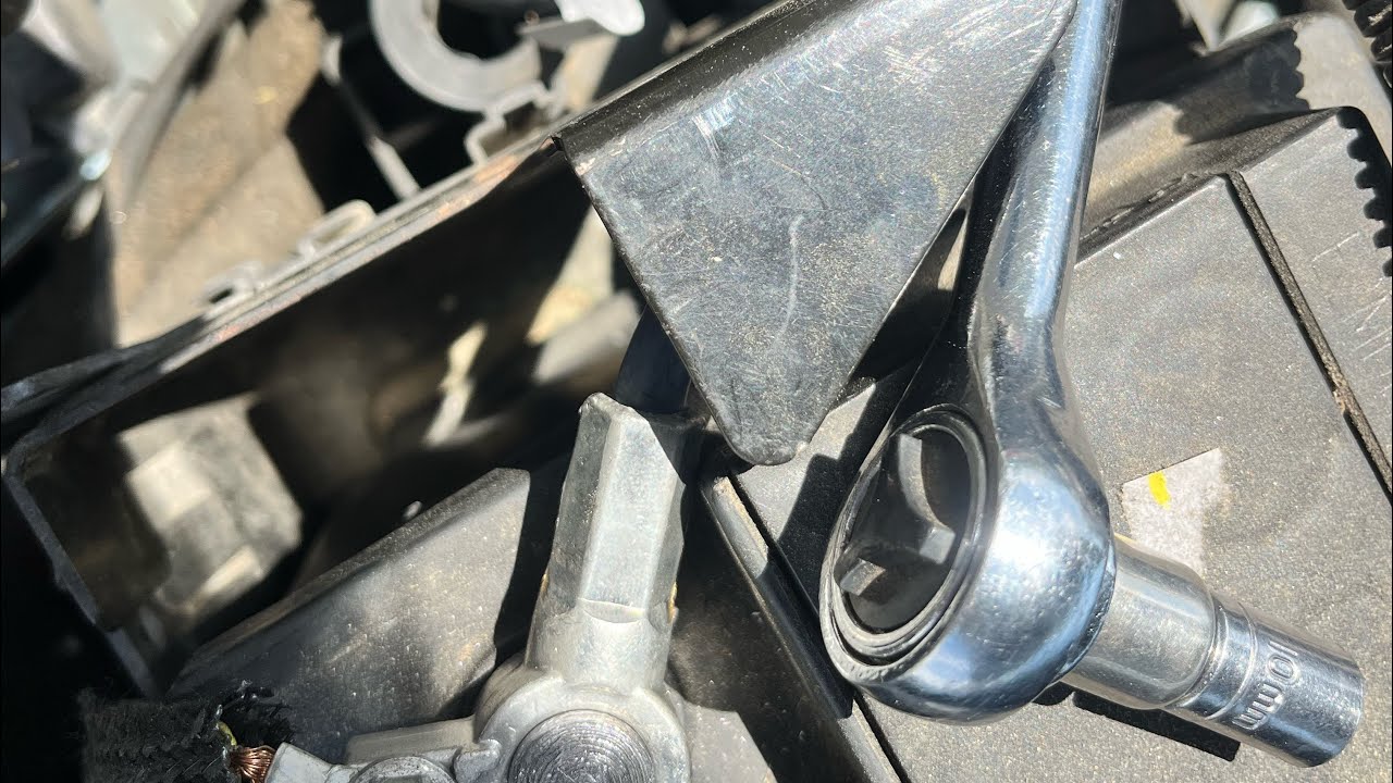 Replace negative battery cable Chevy Cruze