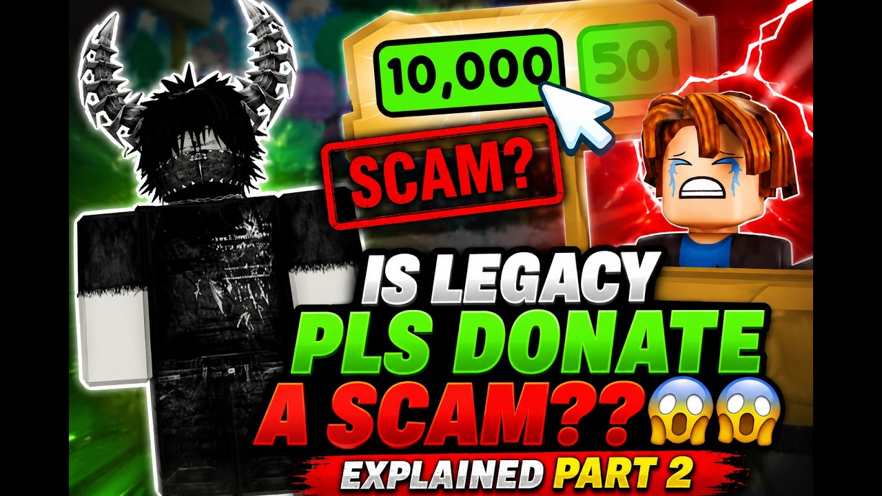 Is Legacy Pls Donate A scam??😱😱 (Explained Part 2)