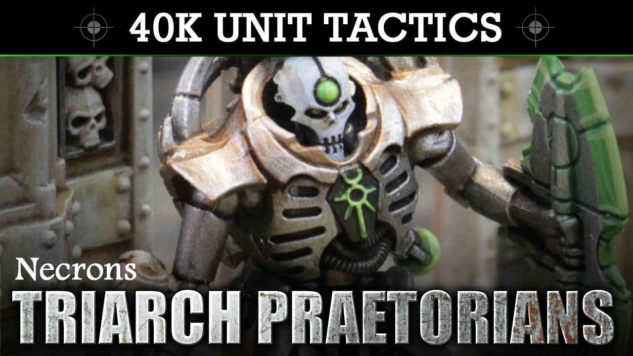 Necron Triarch Praetorians Warhammer 40K 8th Edition Tactics & Unit Showcase