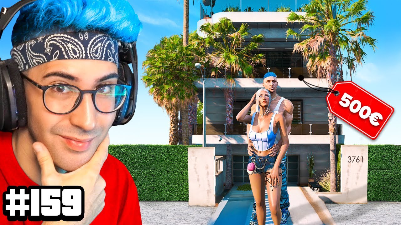 SHOPPO una NUOVA VILLA con PISCINA  e ci vado a VIVERE con MELANIA su GTA 5 RP (TEKTEK EP.159)