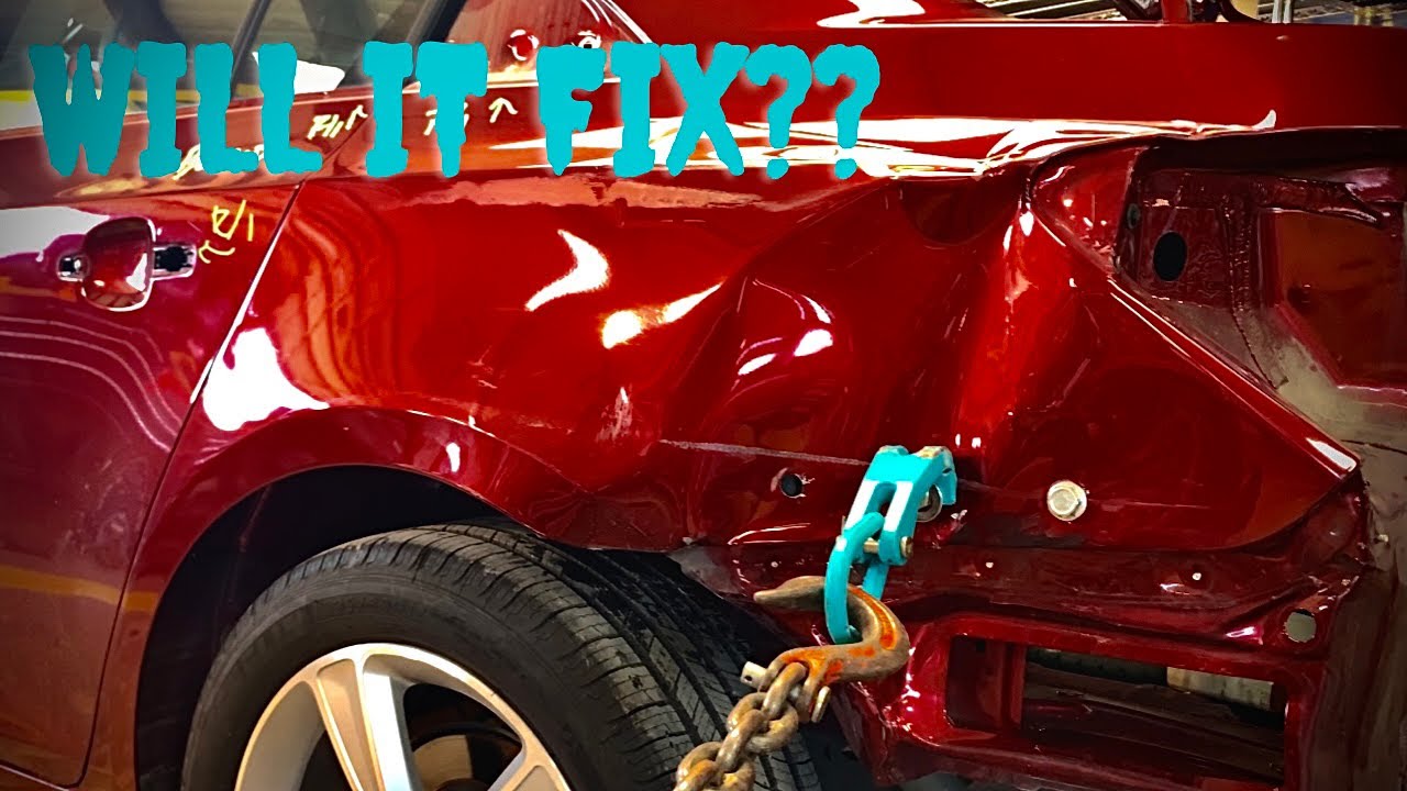 2016 CHEVROLET CRUZE - REPLACE THE QUARTER PANEL - AUTO REPAIR