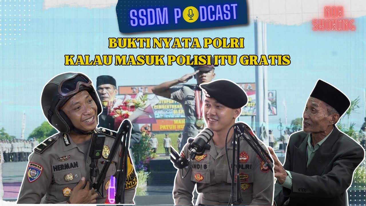 BRIPDA ANDI SONJAYA, ANAK SOPIR ANGKOT JADI POLISI