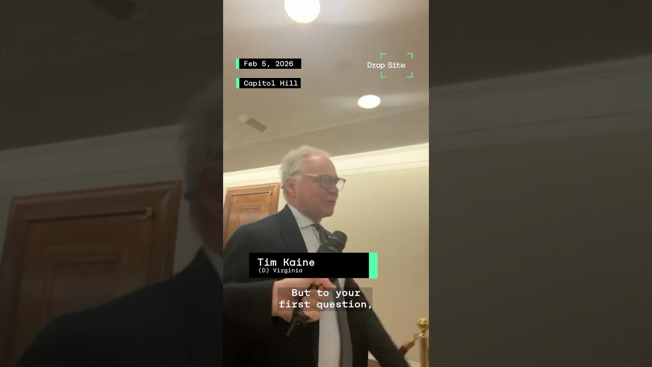 Senator Kaine on Foreign Press Access to Gaza and Campaign Donations