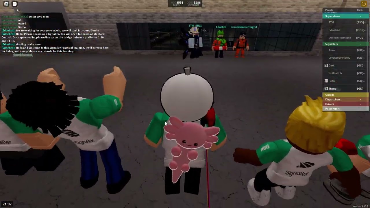 SCR | TSG | Signaler Training | Practical | Failed        [Timestamp]