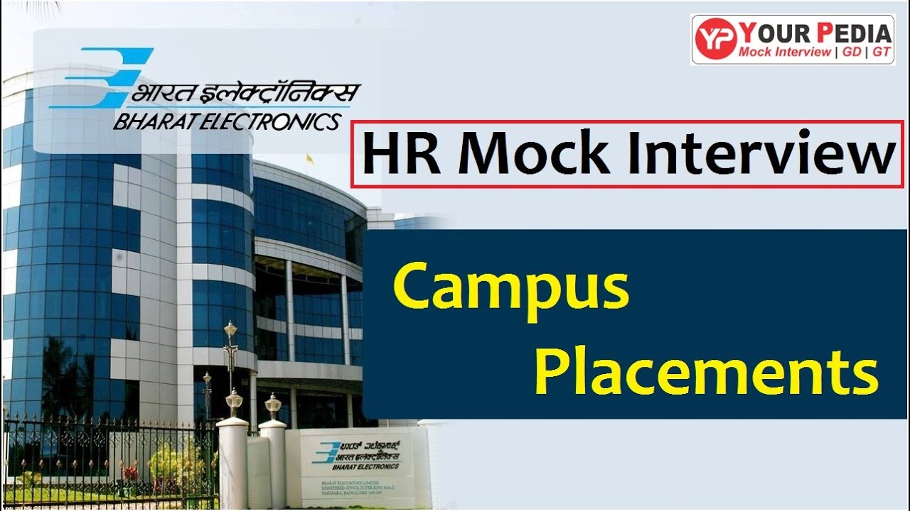 HR Interview for BEL | Campus Placement | BEL Interview preparation | BEL Interview Questions