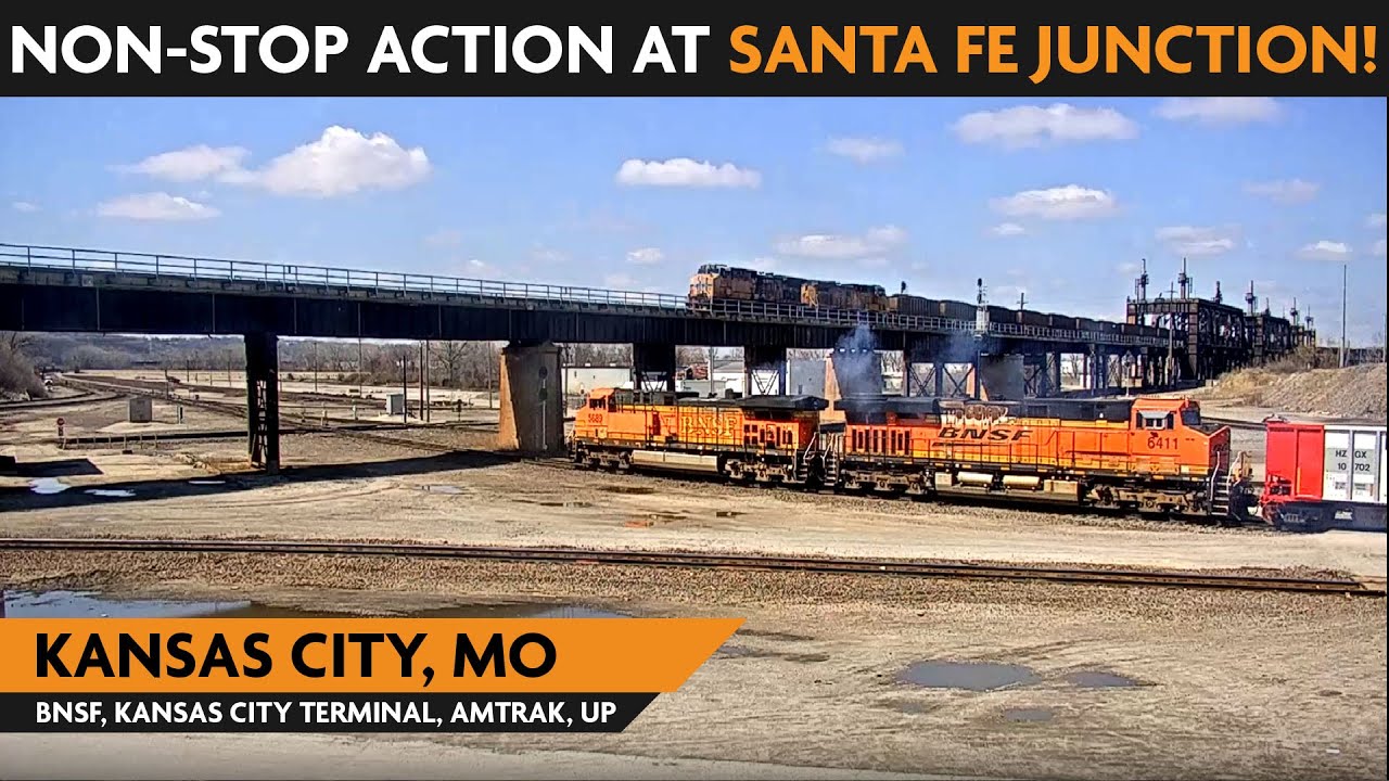 Kansas City, Missouri, USA | LIVE Train Camera (PTZ &ndash; Bottom)