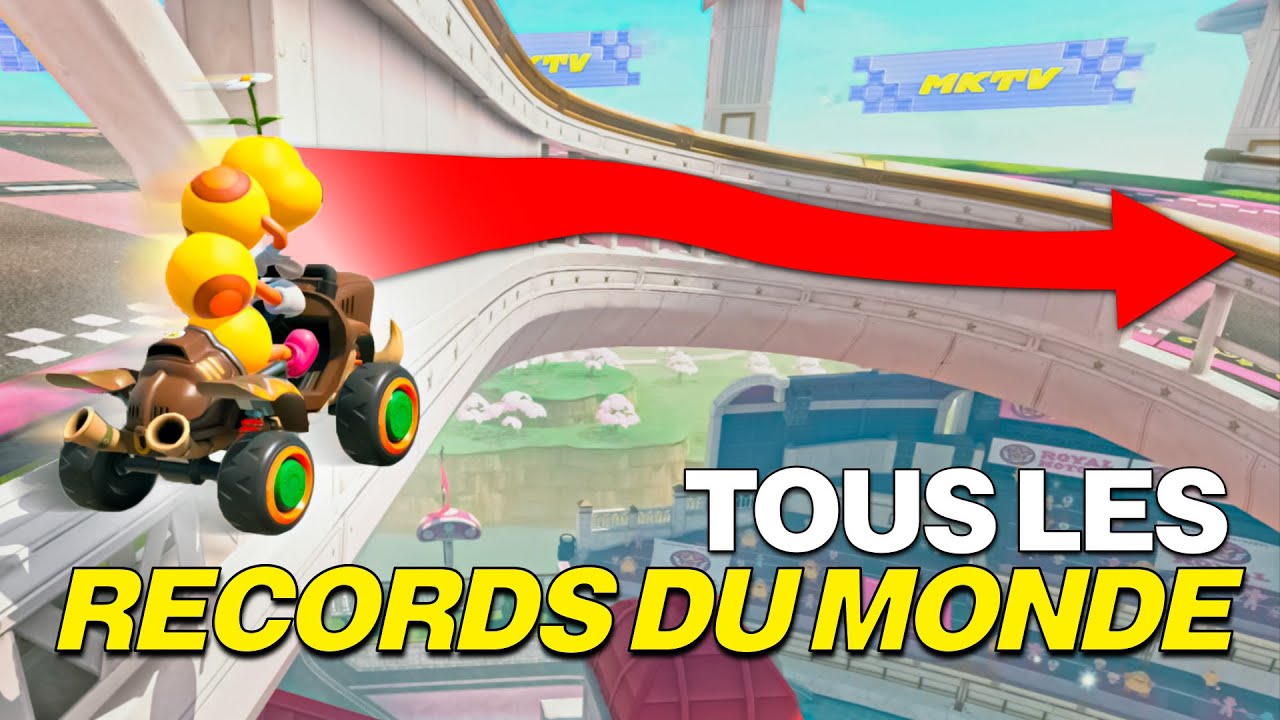Les Records du Monde les plus FOUS de Mario Kart World !