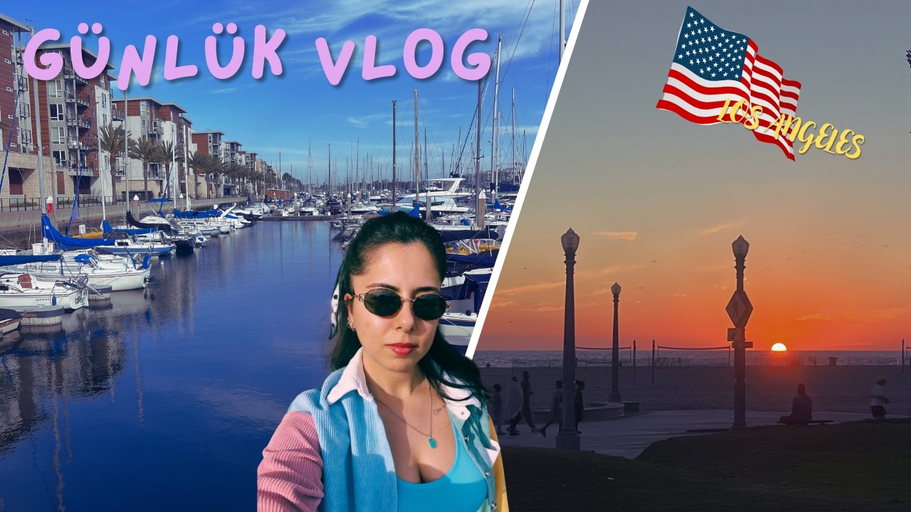 Los Angeles Vlog | Kahve molası, kitap önerisi, hediye alışverişi