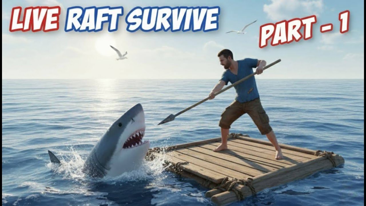 I Survived 100 Days In Raft. 