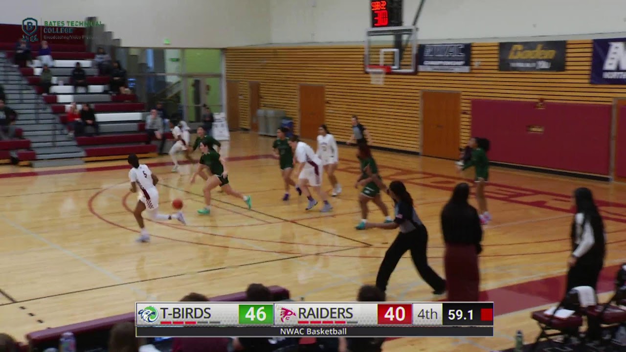 NWAC Basketball Women's | T-BIRDS vs RAIDERS