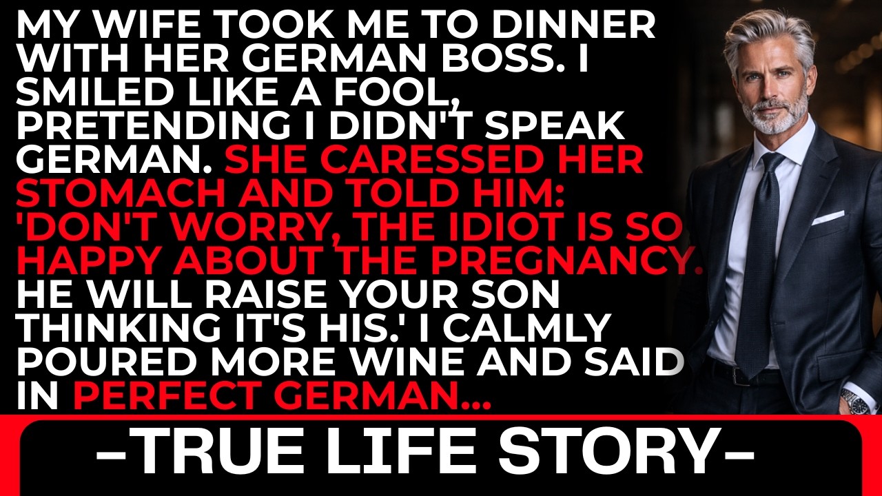 My Wife Discussed Her Pregnancy in German with Her Boss. I Replied in Fluent German...