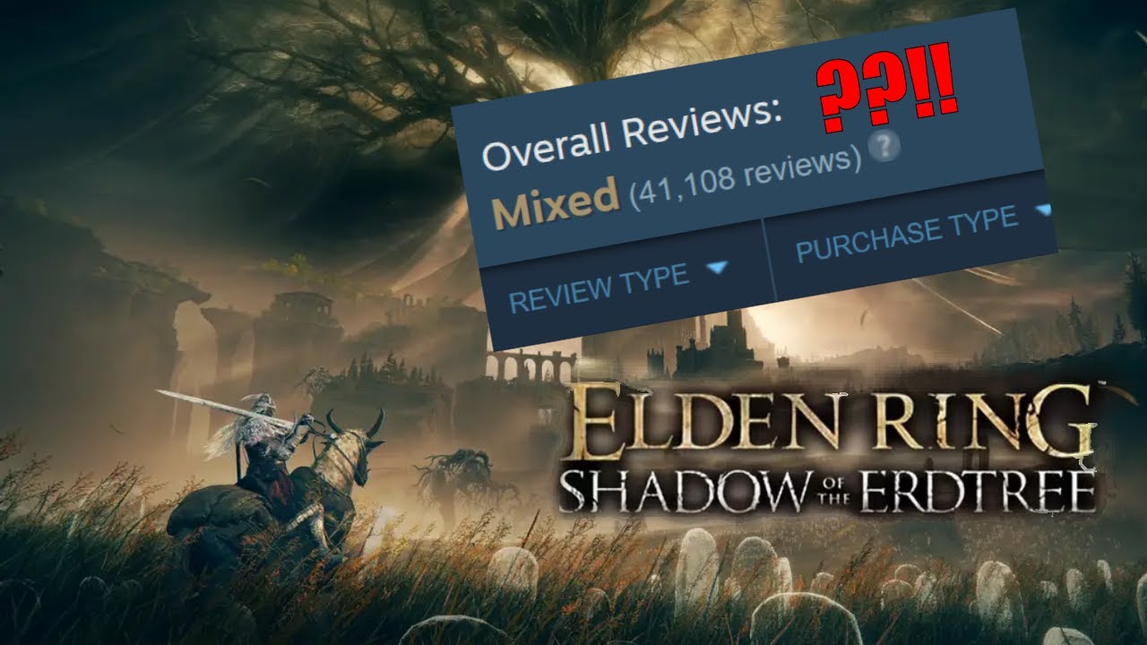 Elden Ring getting review bombed?!