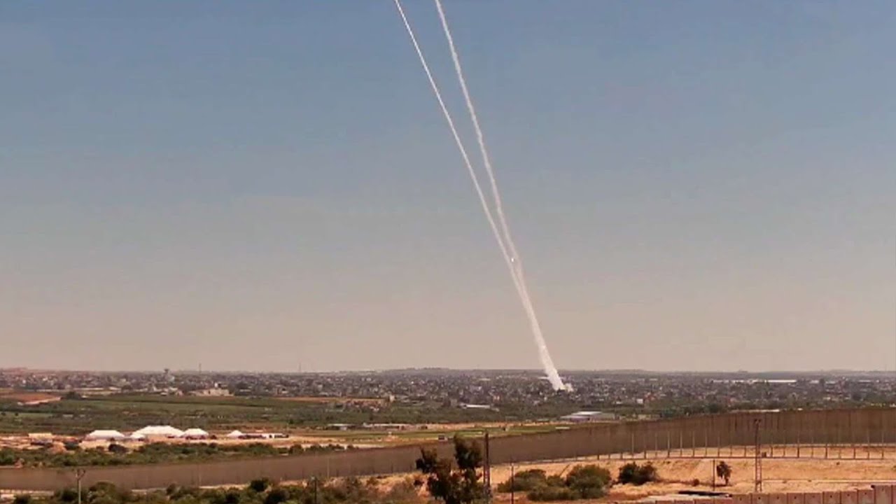 כ-100 שיגורים בתוך דקות בודדות ליישובי הדרום ועד להרצליה