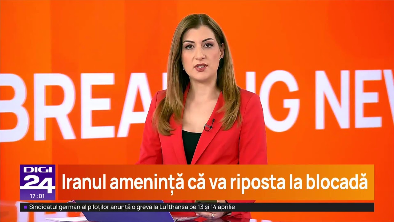 🟣 Știrile Digi24  de la ora 17  &ndash; 13 aprilie 2026