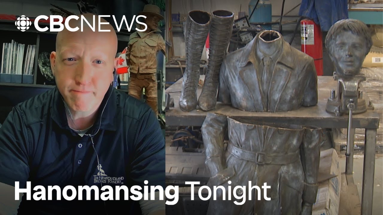 Sculptor tasked with restoring Amelia Earhart statue | Hanomansing Tonight