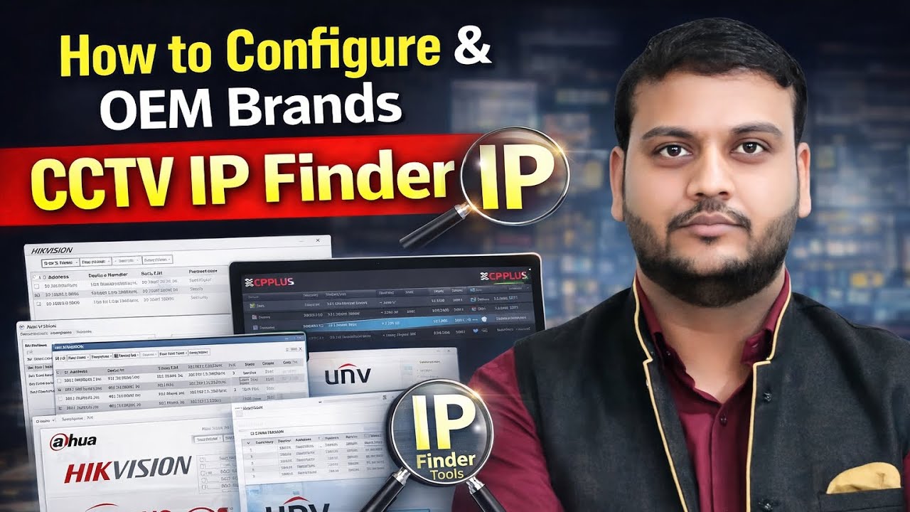  IP Camera Configuration Tools ,CCTV TOOLS, Ip Camera ko kaise IP change kare ge