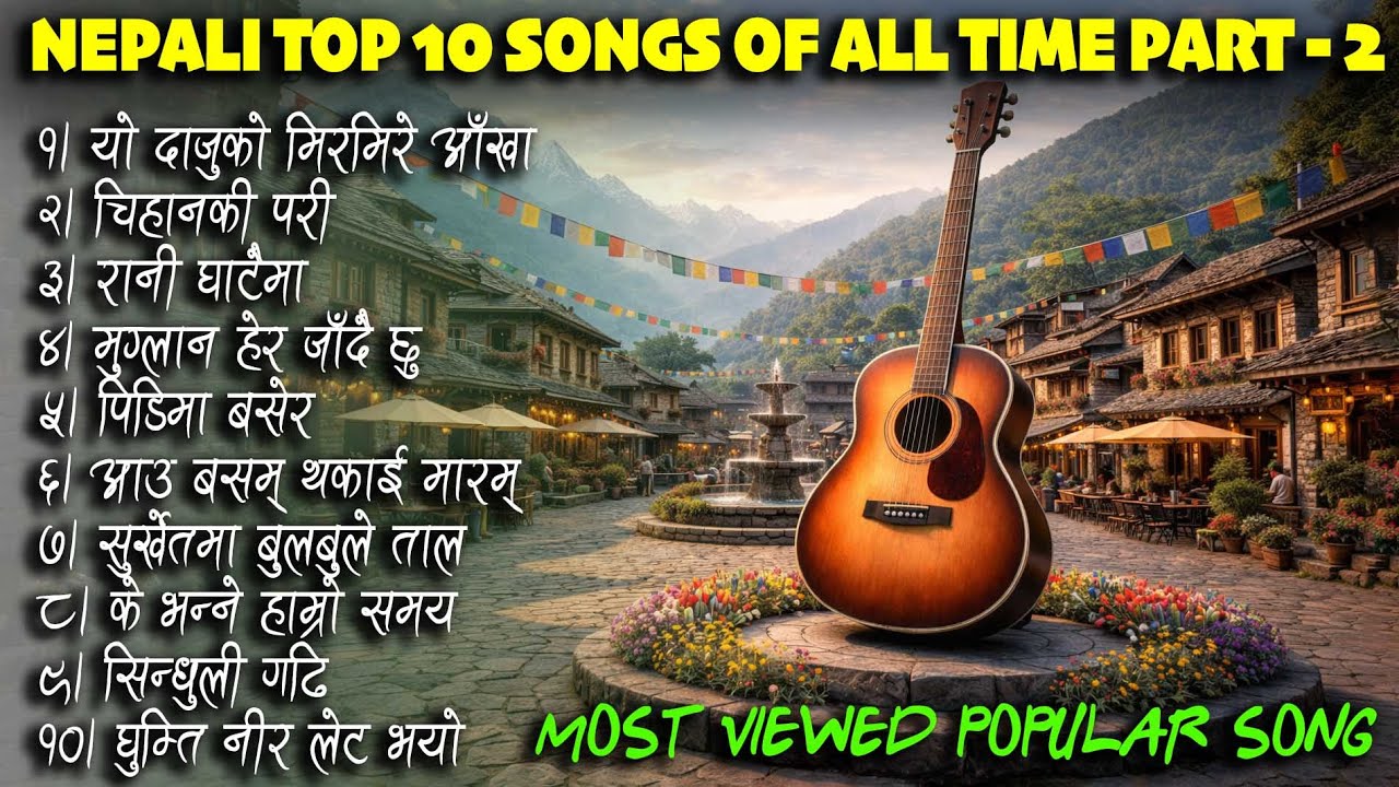 Part 2-Top 10 Nepali Popular Songs Of All Time  || Most Viewed Playlist || Viral Song || AI Cover ||
