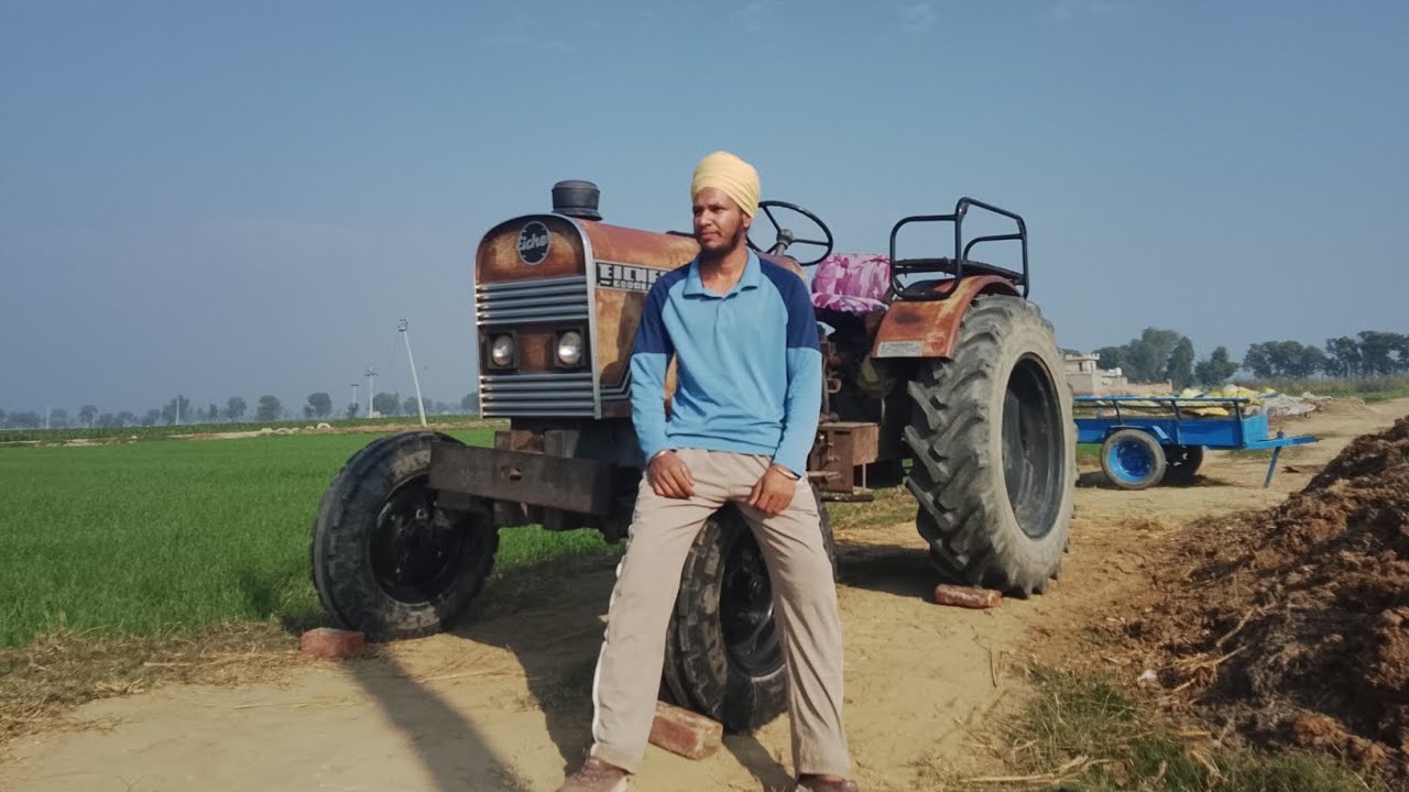 ਅੱਜ ਆਪਾਂ ਮਿੱਤਰੋ ਆਈਸਰ ਦੇ ਚਾਰੇ ਟਾਇਰਾਂ ਦੇ ਆਸੇ ਪਾਸੇ ਇੱਟਾਂ ਲਾ ਕੇ ਟਾਪ ਗੇਰ ਵਿੱਚ ਪਾ ਕੇ ਫਿਰ ਚਲਾਇਆ