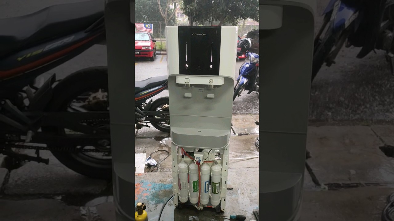 how to change coway water purify  filter/