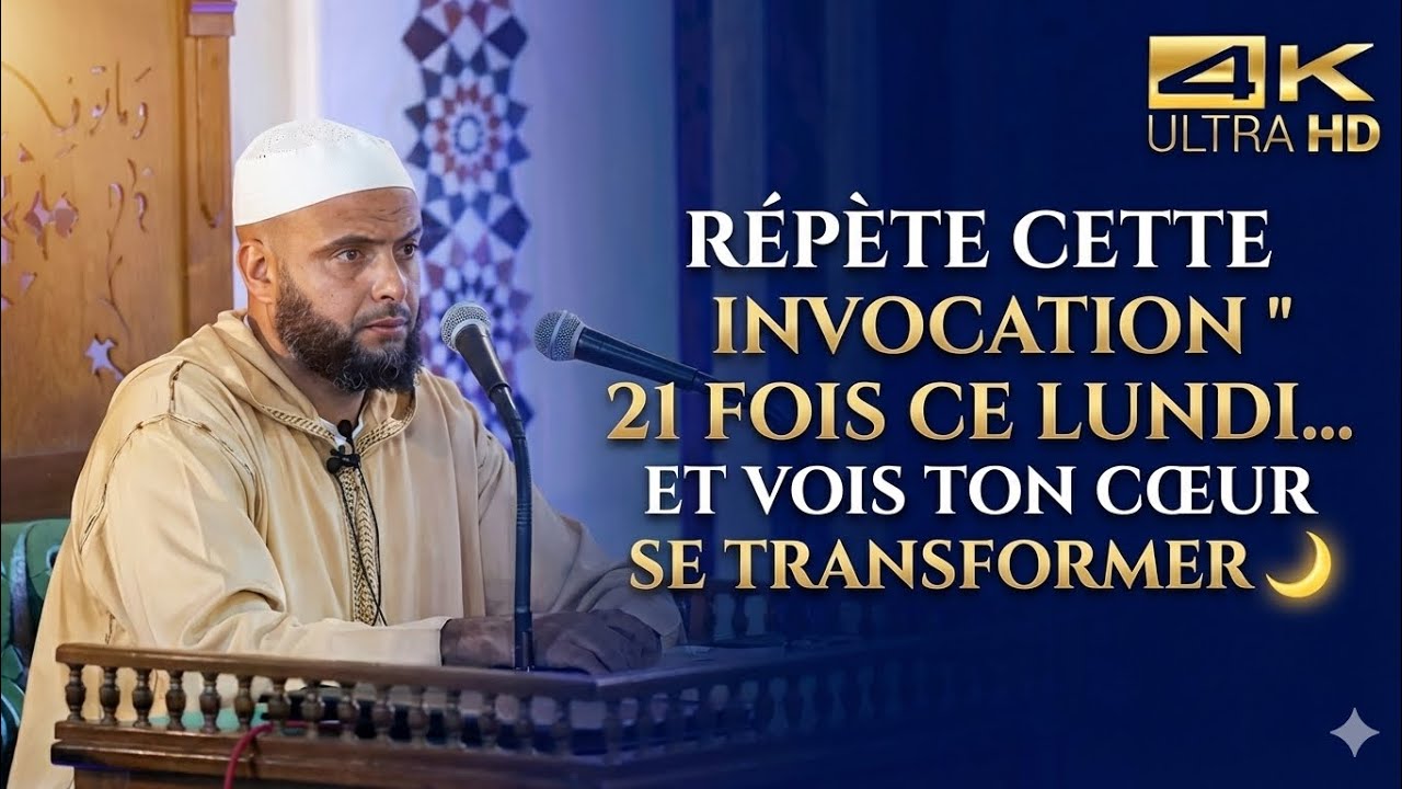 Ce Lundi, 21 Récitations Qui Apaisent Ton Cœur et Renforcent Ta Foi