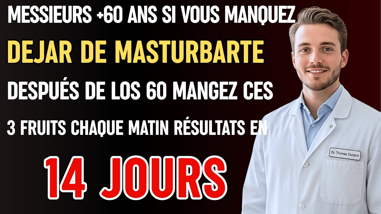 Hommes de Plus de 60 Ans : 3 Fruits Essentiels pour Booster l'Énergie, les Performances et la Vit...