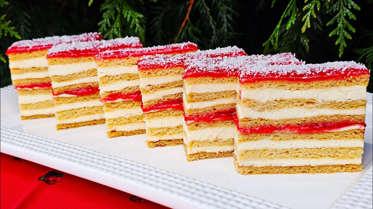 🇺🇦🍰МИЙЗЕШ. МЕДОВЕ ЛИСТЯ З МАННИМ КРЕМОМ З ПОРІЧКОЮ АБО КИЗІЛОМ. ПРОСТО ТАНЕ У РОТІ.🍰🇺🇦