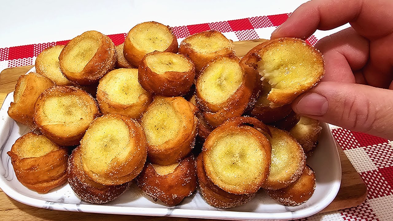 BANANA?  MEDALHÃO DE BANANA I SIMPLES DE FAZER E MUITO ECONÔMICO