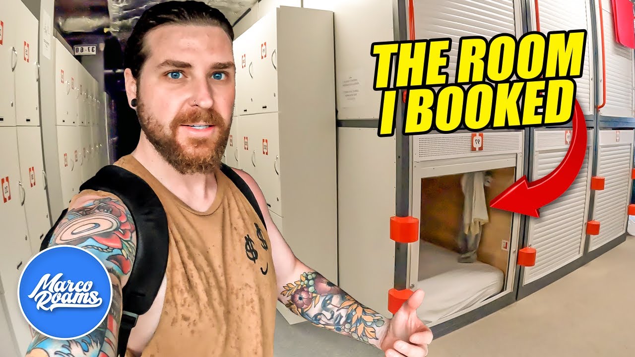 Worlds Smallest Hotel Room 🇵🇱 Kapsula Hostel Warsaw Poland