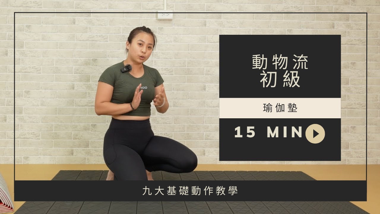 動物流 Animal flow：九大基礎動作教學
