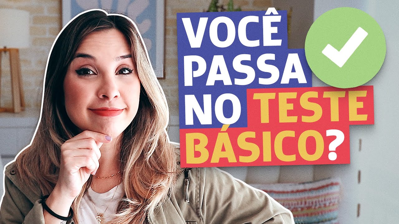 TESTE DE INGL&Ecirc;S B&Aacute;SICO: VOC&Ecirc; CONSEGUE ENTENDER? | Ingl&ecirc;s para iniciantes