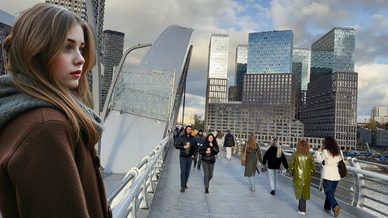 🔥Moscow has changed a lot. New complexes have been built everywhere. Walking tour in 4K