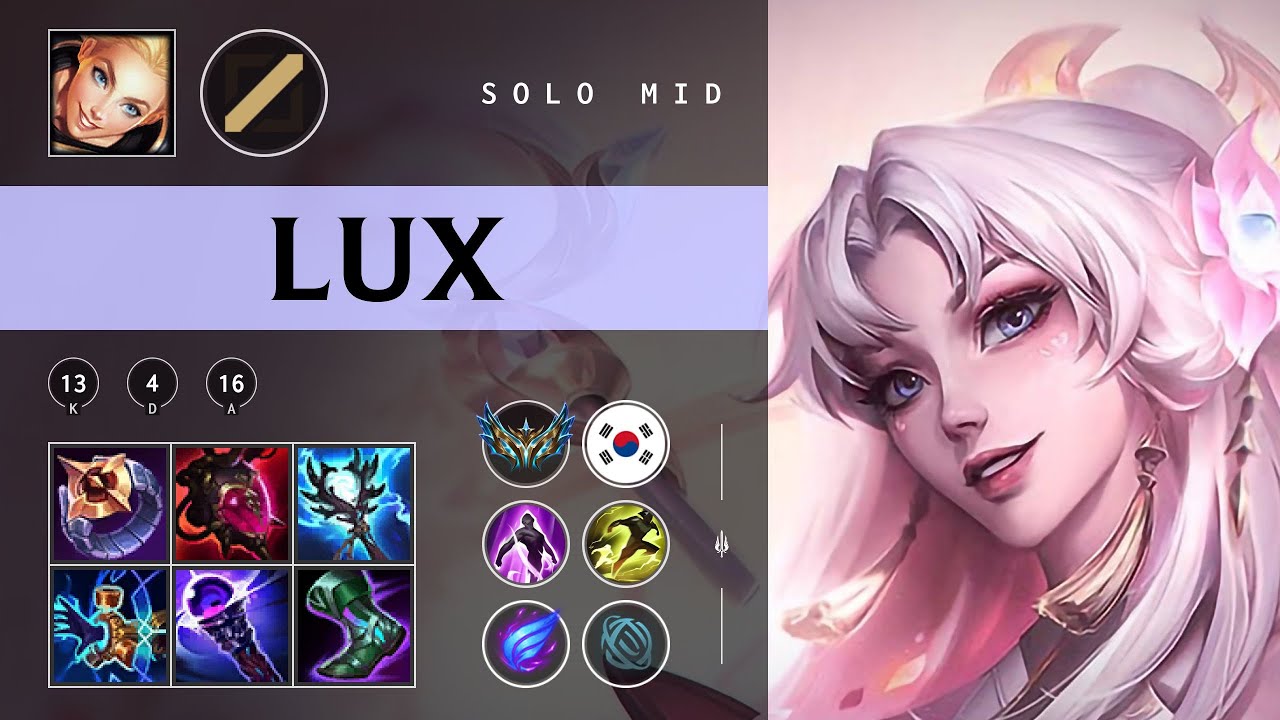 Lux Mid vs Sylas - KR Challenger Patch 25.24