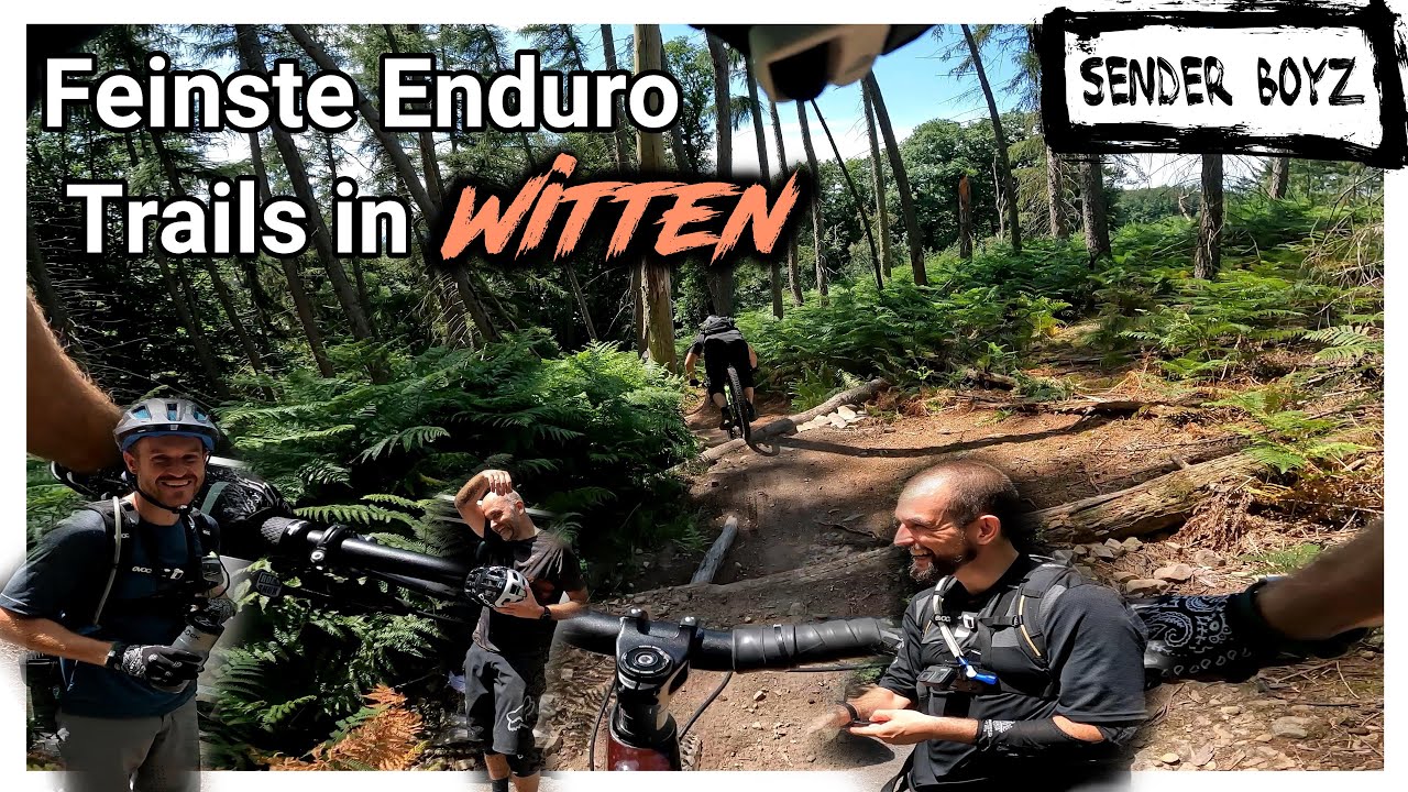 Witten 2022: Feinste Enduro Trails direkt um die Ecke 🤌 - knackige MTB Lines mitten im Bikepark NRW