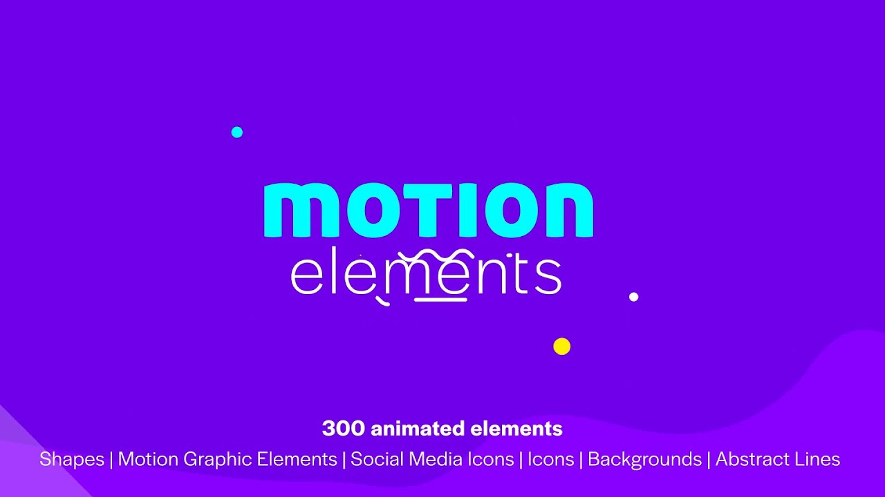 VideoHive Motion Elements Free Download | After Effects CC | Free ae Template