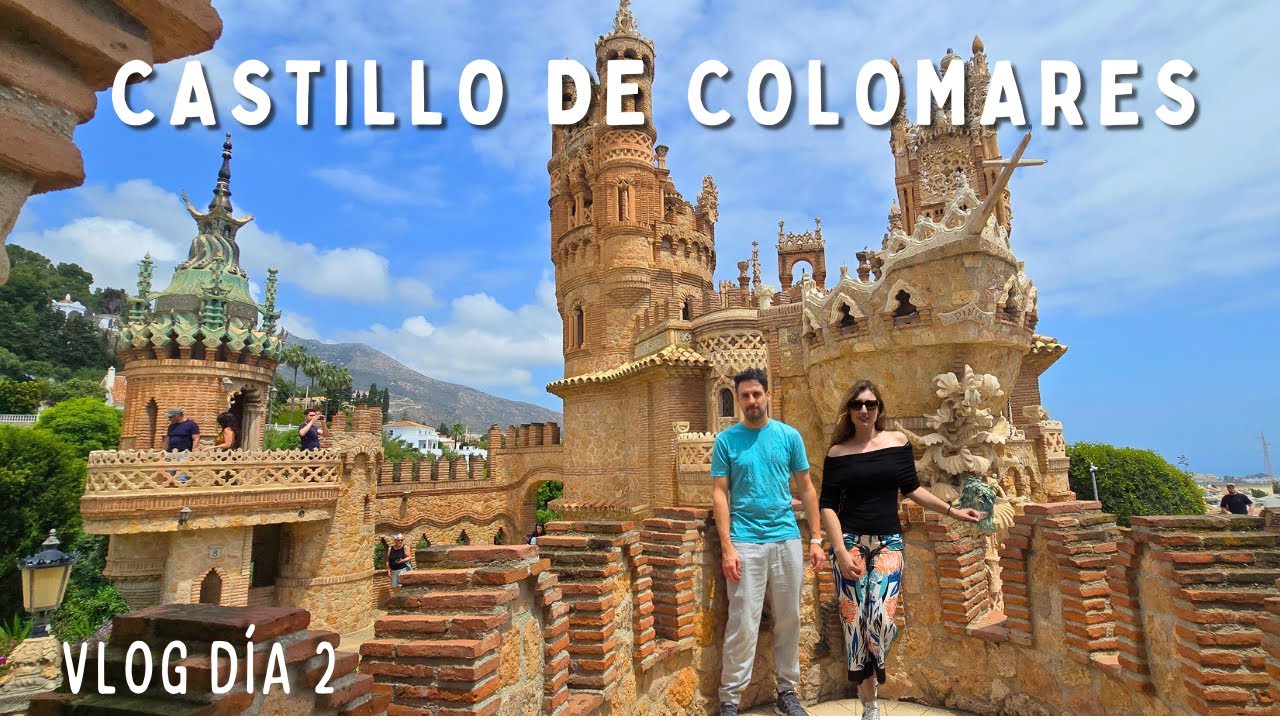 Este CASTILLO parece de FANTASÍA...¡Y está en España! 🏰|  Castillo de Colomares, Benalmádena | vlog2